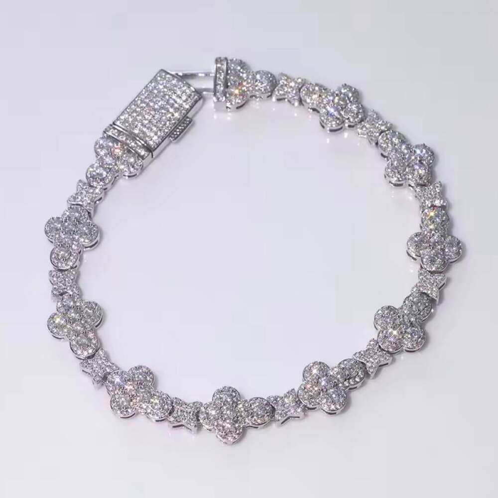 10 Mm Iced Out Tennis Cross 50 Fa